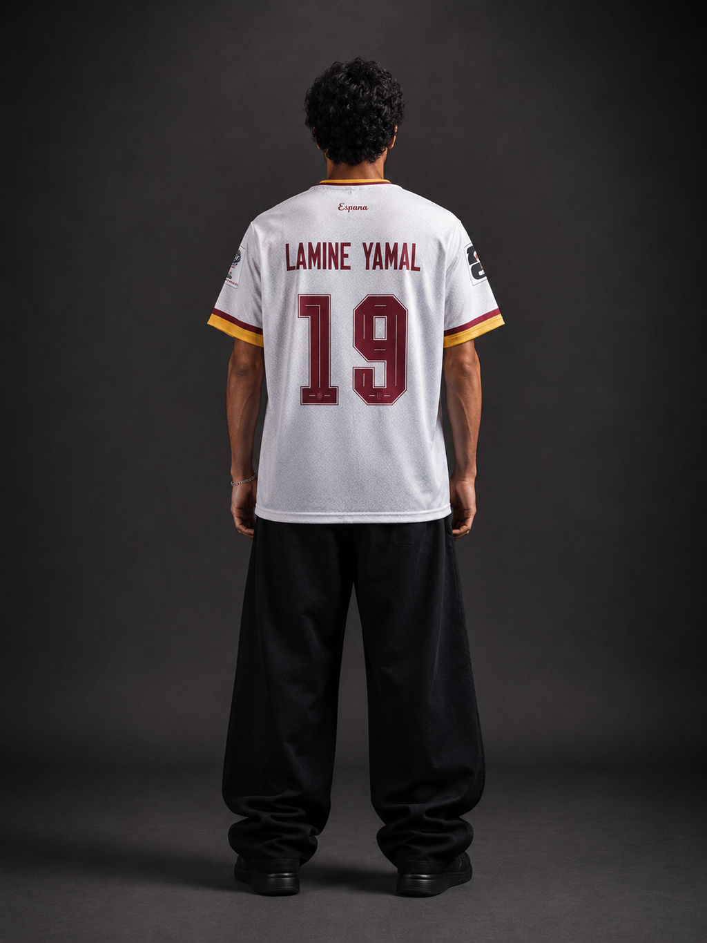 Lamine Yamal #19 Spain Away Jersey 2026 – Spain Retro Football Shirt | Kit Culture