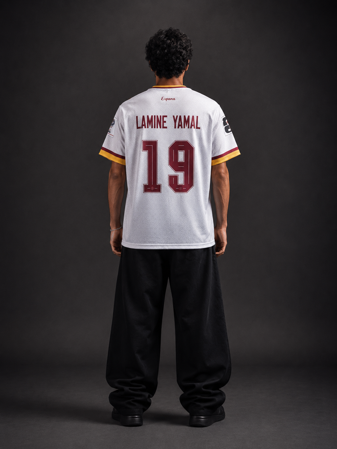 Lamine Yamal #19 Spain Away Jersey 2026 – Spain Retro Football Shirt | Kit Culture