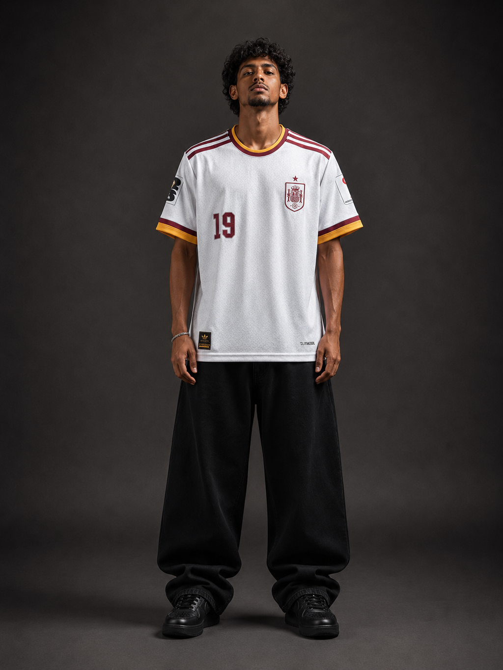 Lamine Yamal #19 Spain Away Jersey 2026 – Spain Retro Football Shirt | Kit Culture