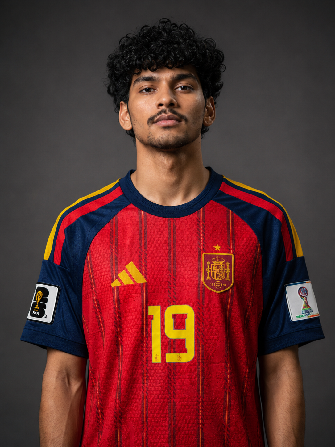 Spain 2026 Home Jersey – Lamine Yamal #19 - Player Edition - Kit Culture
