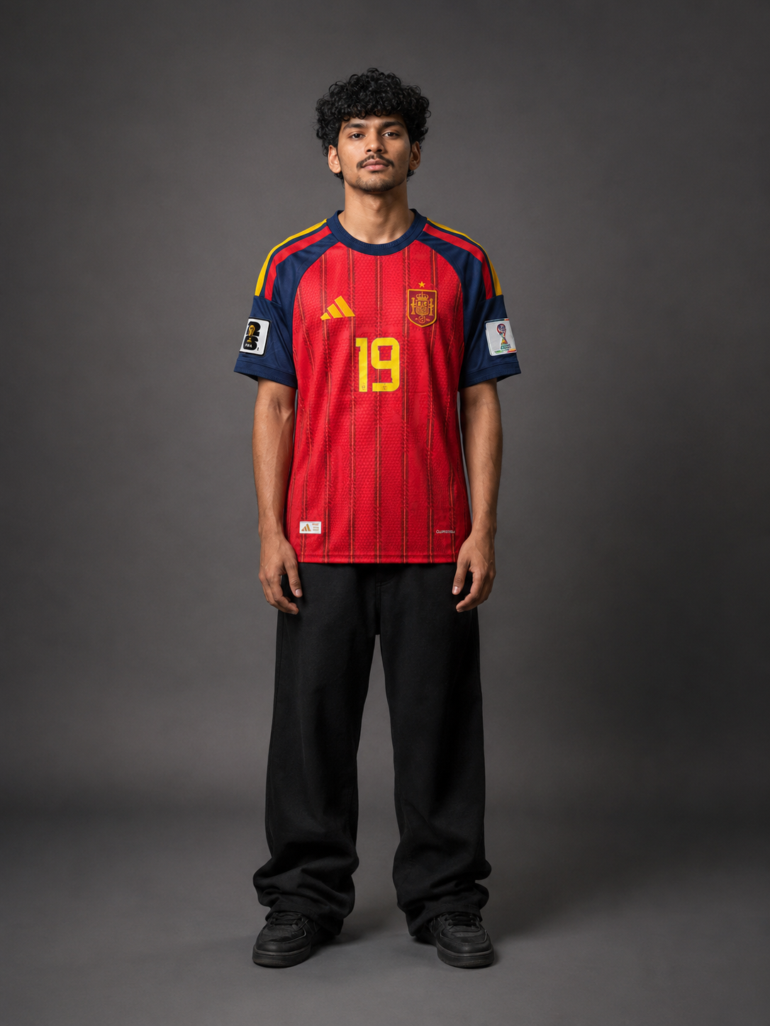 Spain 2026 Home Jersey – Lamine Yamal #19 - Player Edition - Kit Culture