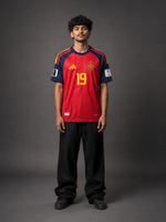 Spain 2026 Home Jersey – Lamine Yamal #19 - Player Edition - Kit Culture